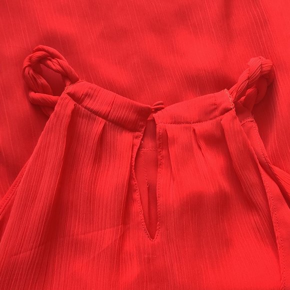 Yellow and red blouse - Picture 5 of 5